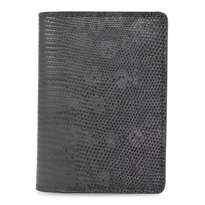Louis Vuitton Lizard Pocket Organizer Grey 1 of 6
