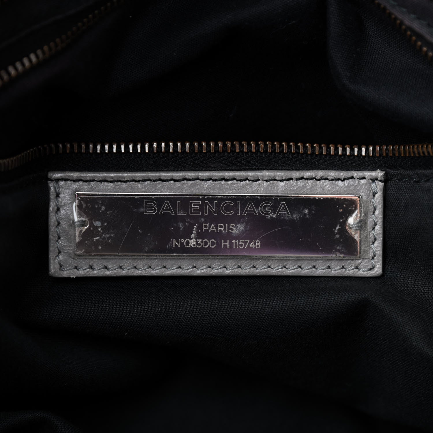 Balenciaga Agneau Classic Hardware City Gris Pyrite 8 of 11