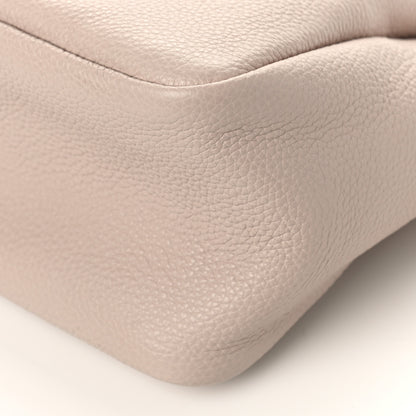 Prada Vitello Daino Soft Small Zippered Top Handle Bag Ninfea 8 of 8