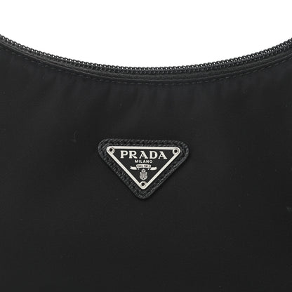 Prada Tessuto Nylon Mini Re-Edition 2000 Bag Black 9 of 12