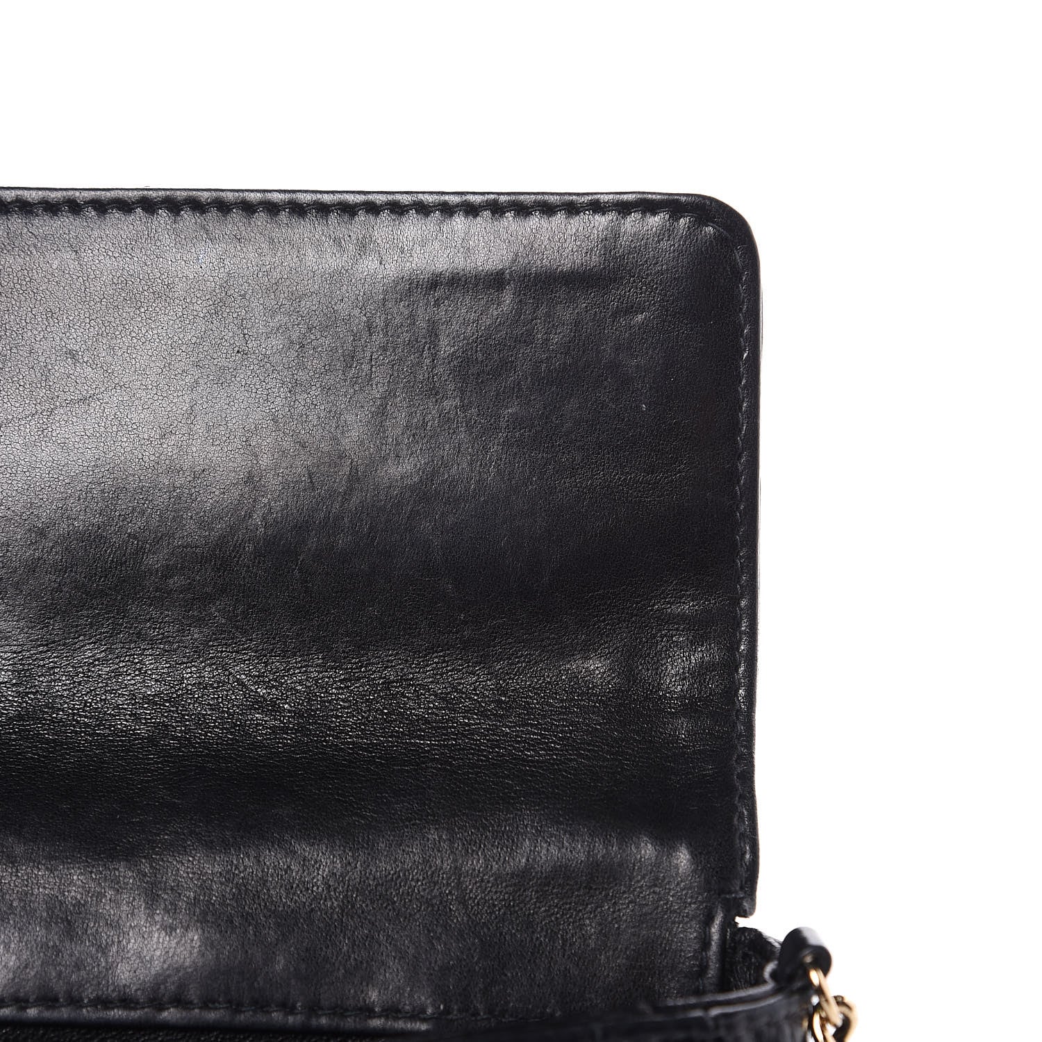 Chanel Lambskin East West Chocolate Bar Flap Black 11 of 14