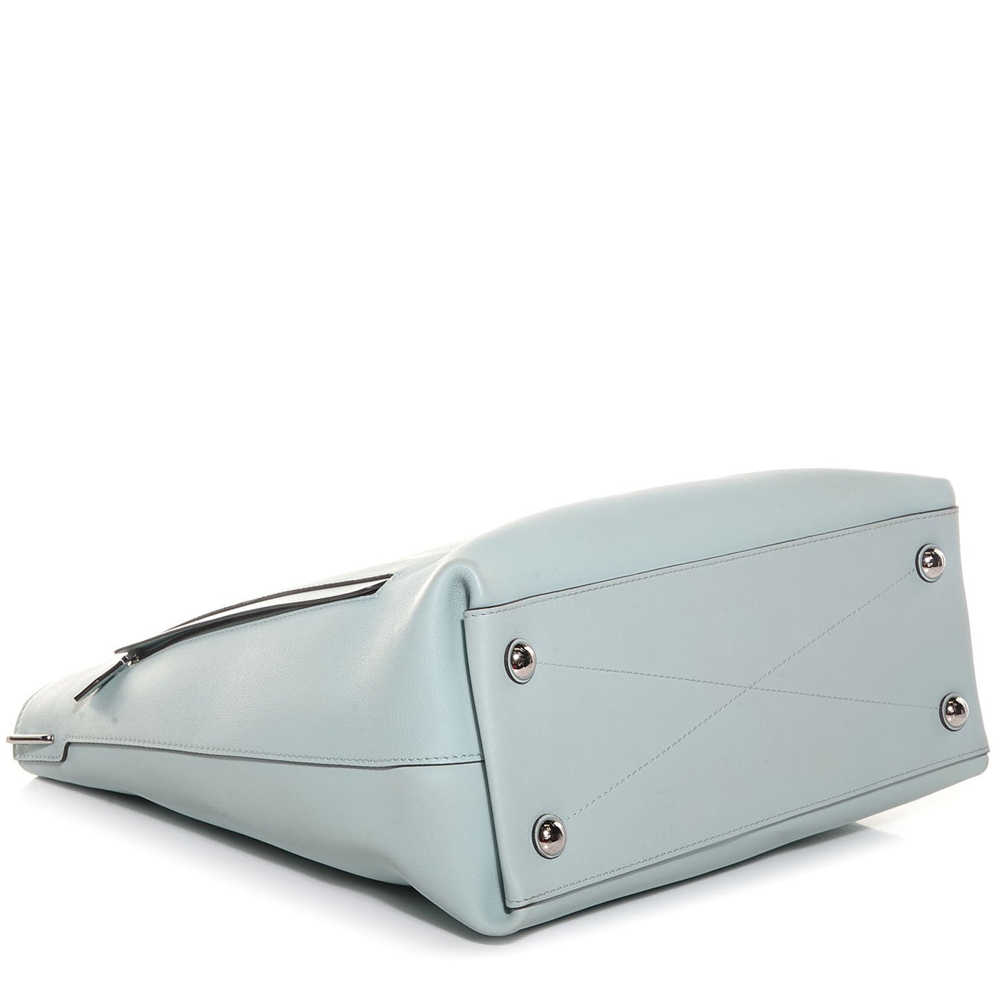 Veau Soie Calfskin Parnassea Bagatelle Hobo Azur