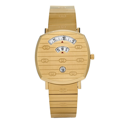 Gucci Stainless Steel 38mm Grip Quartz Watch Gold 1 of 5