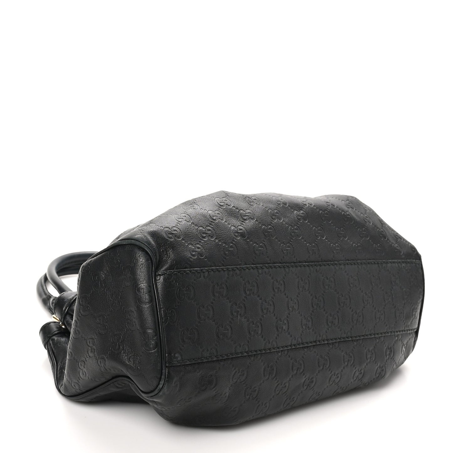 Guccissima Medium Sukey Tote Black