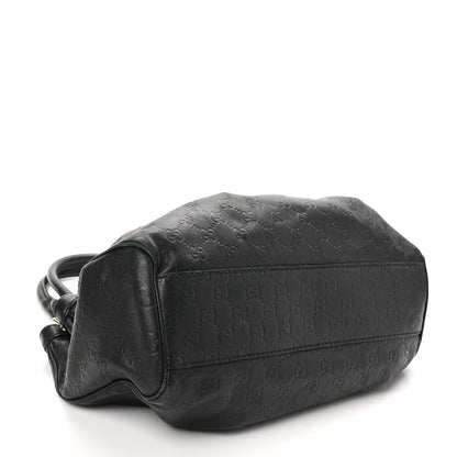 Gucci Guccissima Medium Sukey Tote Black 4 of 13