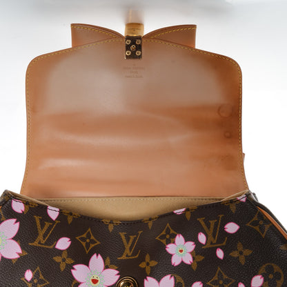 Louis Vuitton Monogram Cherry Blossom Sac Retro Bag Brown 8 of 9
