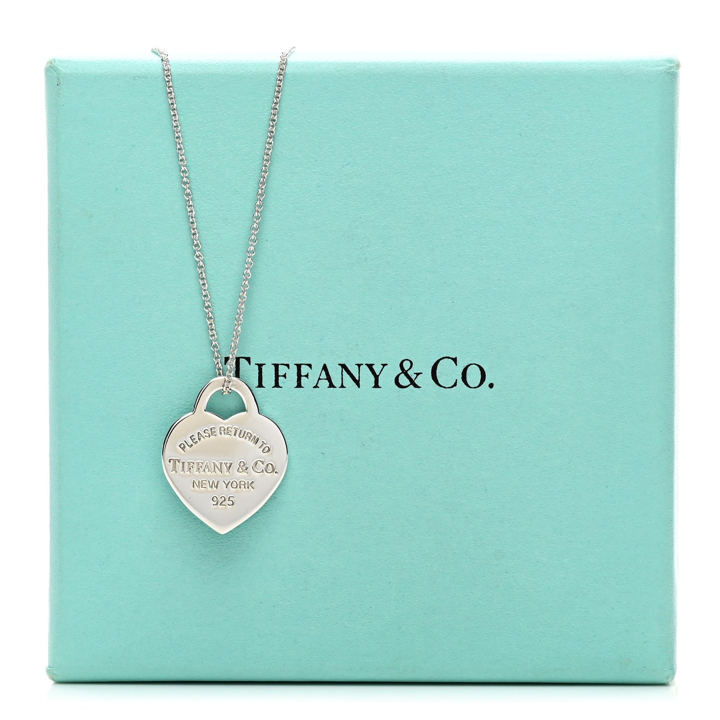 Sterling Silver Small Return To Tiffany Heart Pendant Necklace