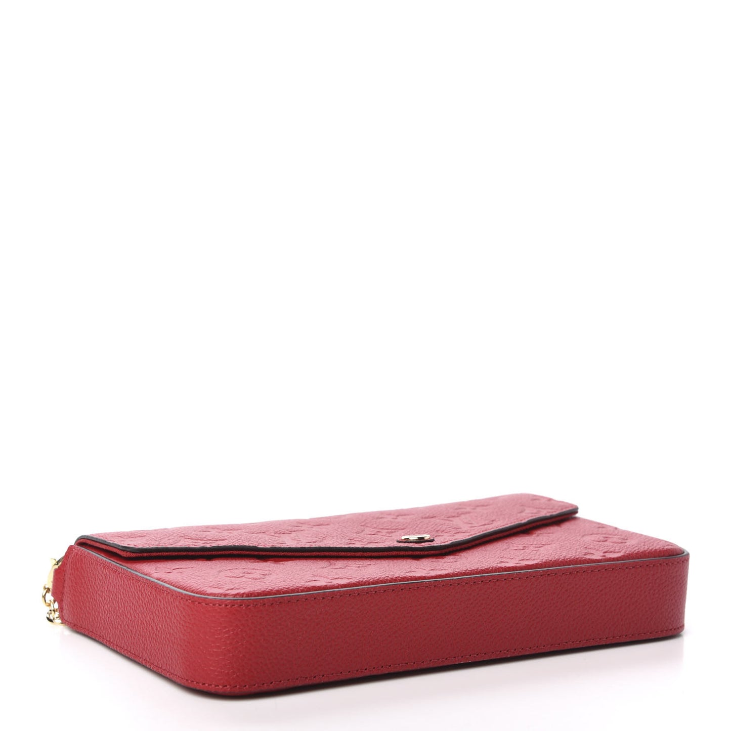 Empreinte Pochette Felicie Chain Wallet Scarlet