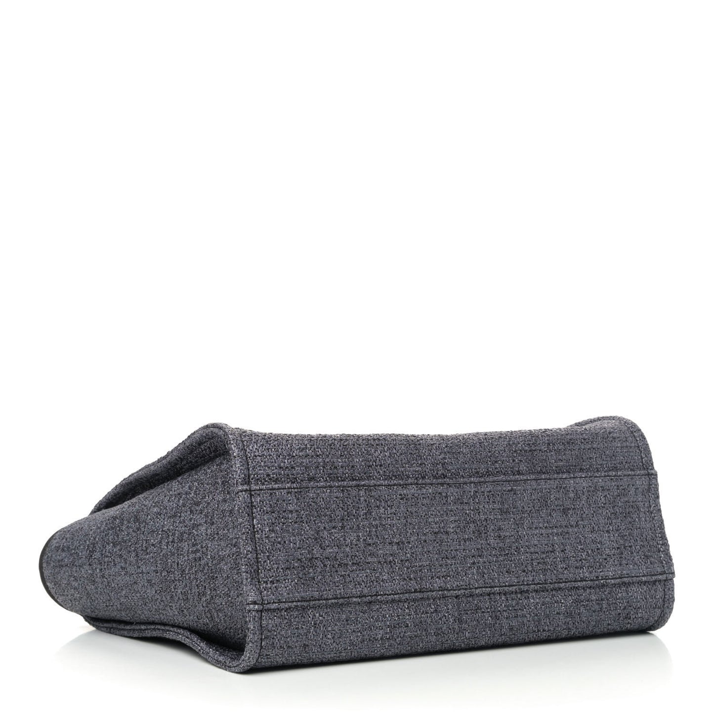 Lurex Boucle Small Deauville Tote Black