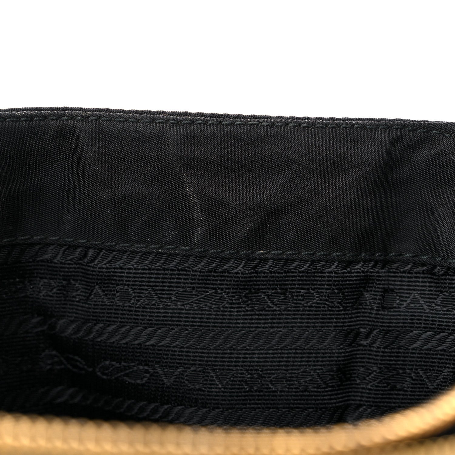 Prada Tessuto Nylon Chain Shoulder Bag Black 13 of 15