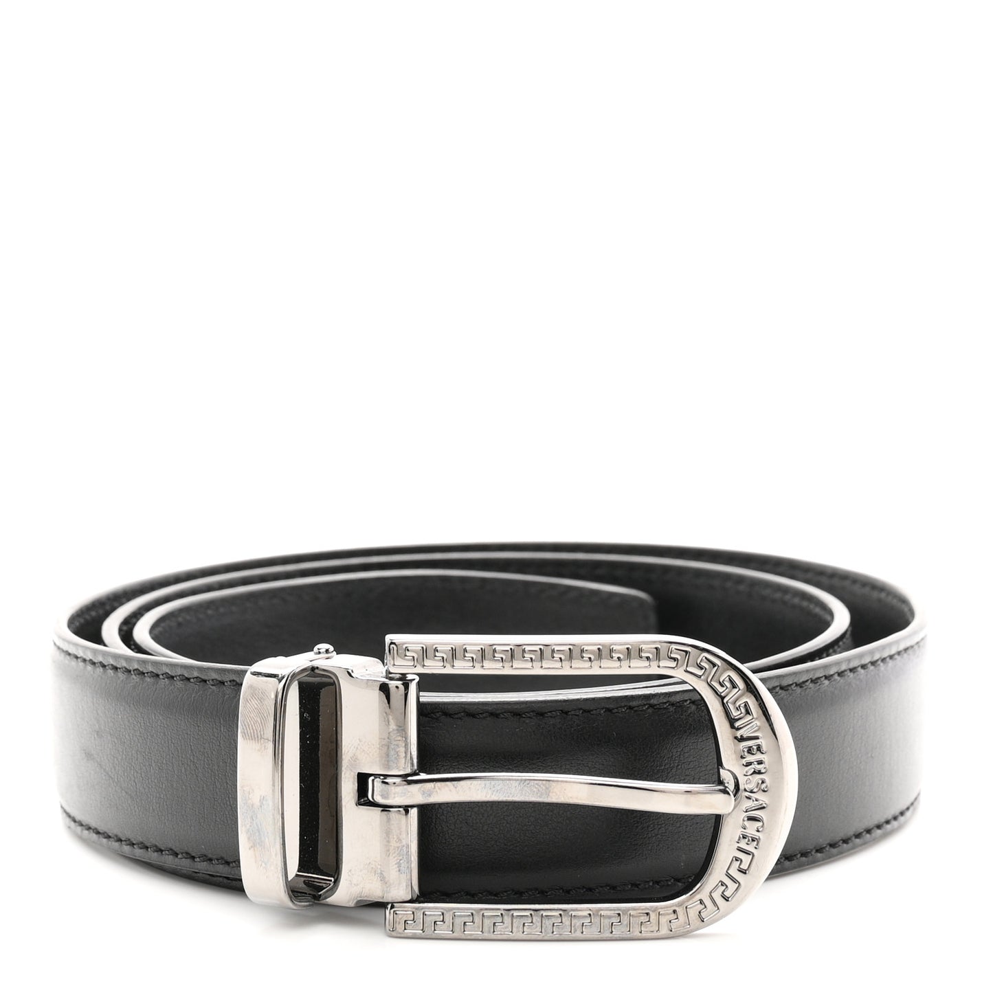 Calfskin 80 32 3cm Belt Black