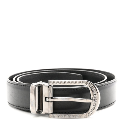 Versace Calfskin 80 32 3cm Belt Black 1 of 5