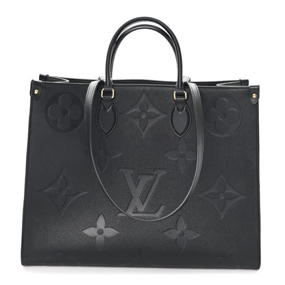 Louis Vuitton Empreinte Monogram Giant Onthego GM Black 1 of 10