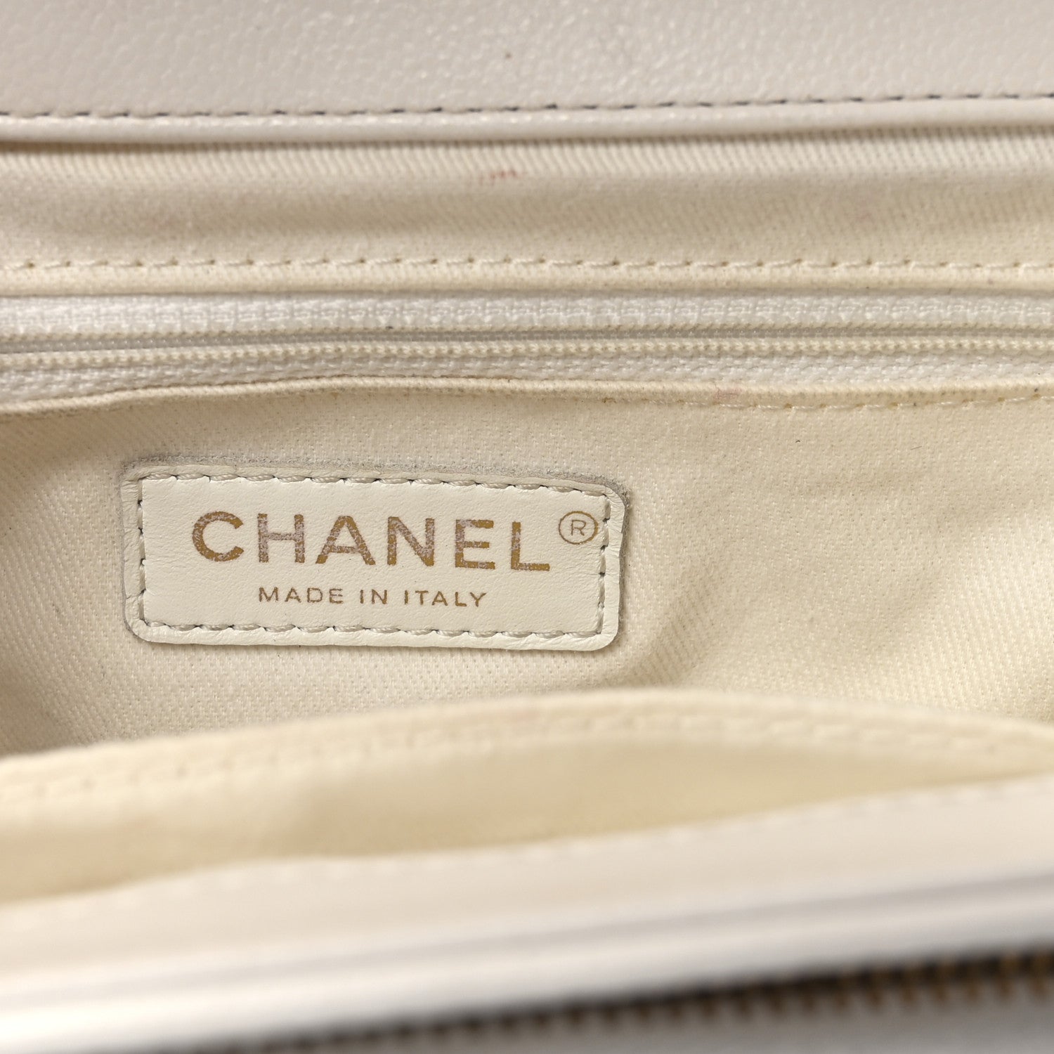Chanel Caviar Quilted Medium Business Affinity Flap White 6 of 10