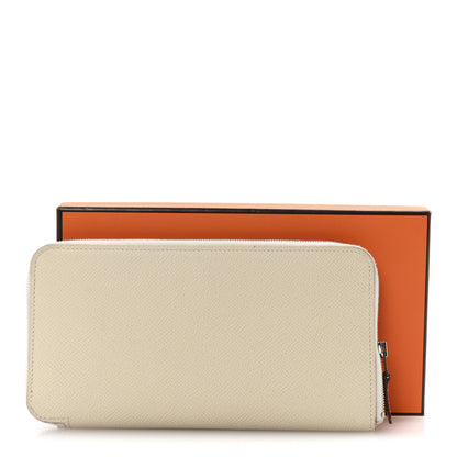 Hermes Epsom Silk'In Wallet Craie 7 of 7