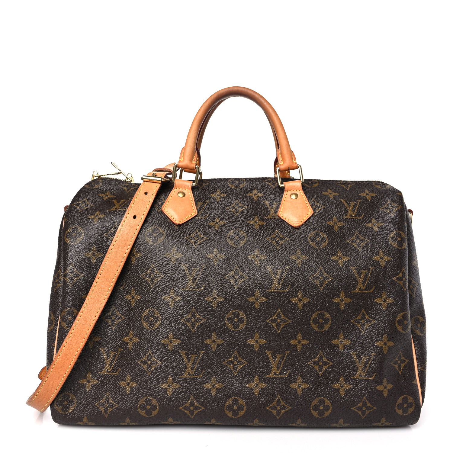 Louis Vuitton Monogram Speedy Bandouliere 35 2 of 25