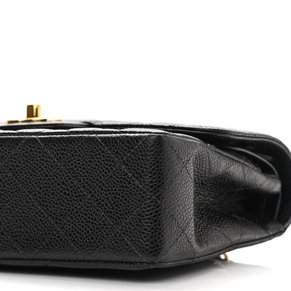 Chanel Caviar Quilted Small Double Flap Black 10 of 10