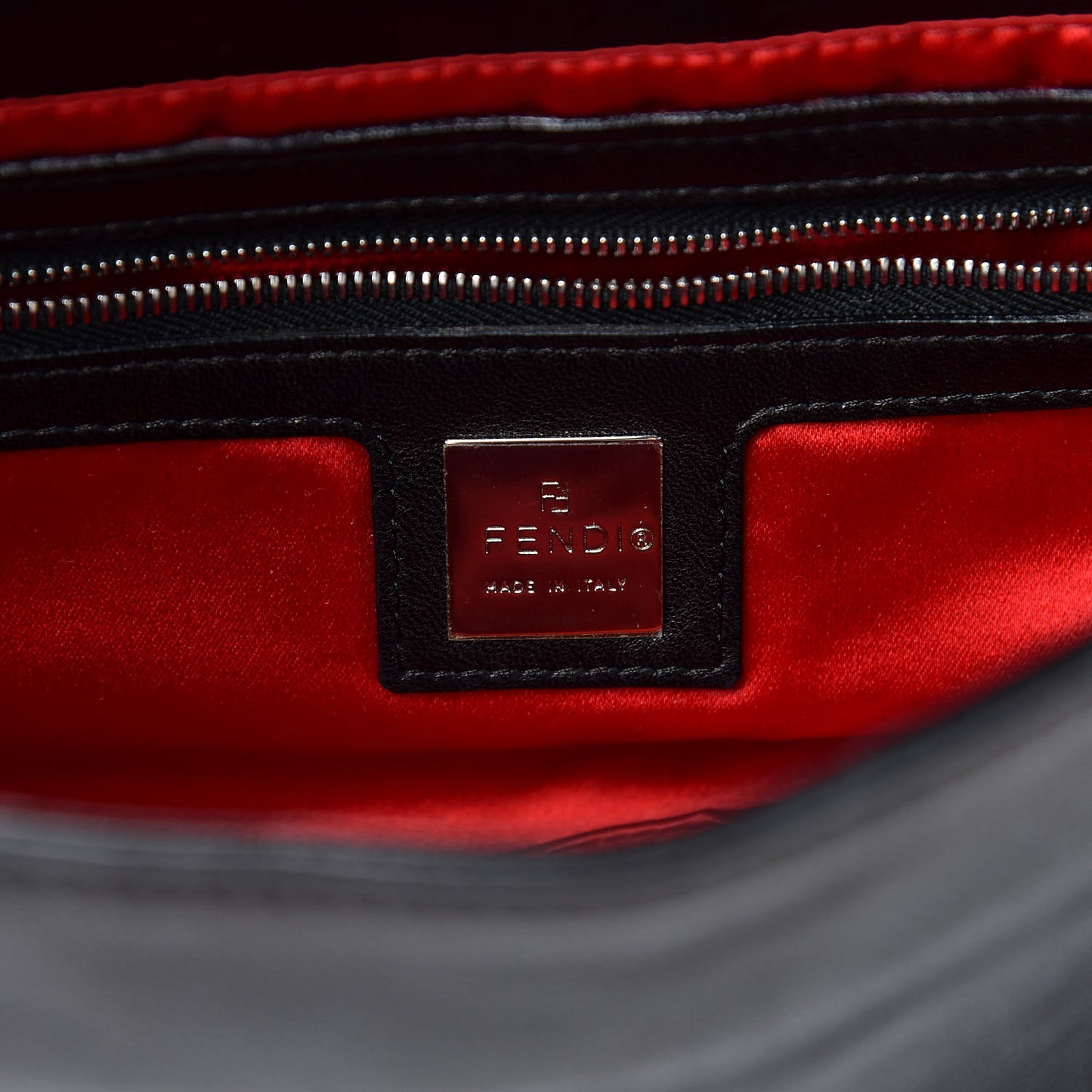 Calfskin Baguette Black