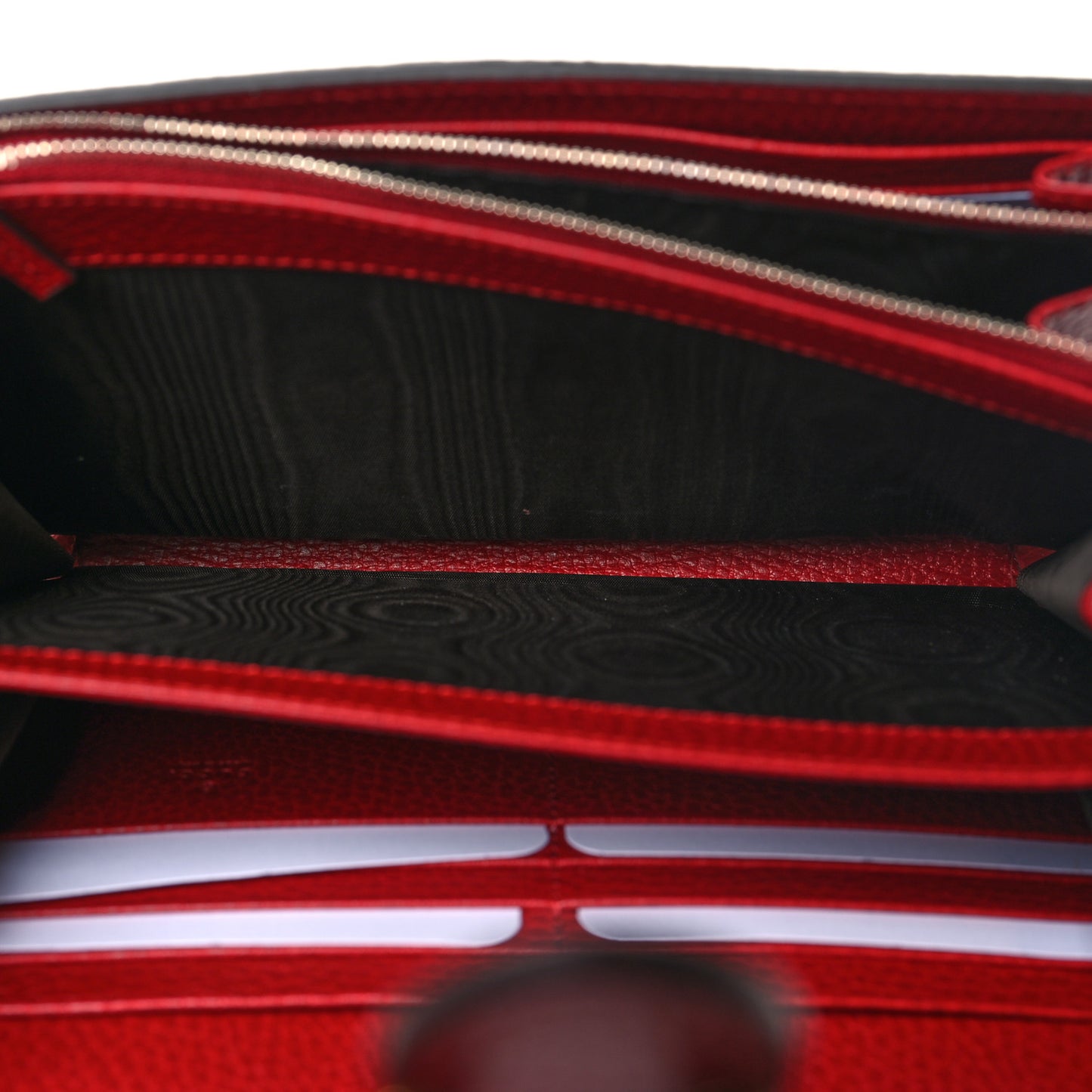 Calfskin Mini Dionysus Chain Wallet Hibiscus Red