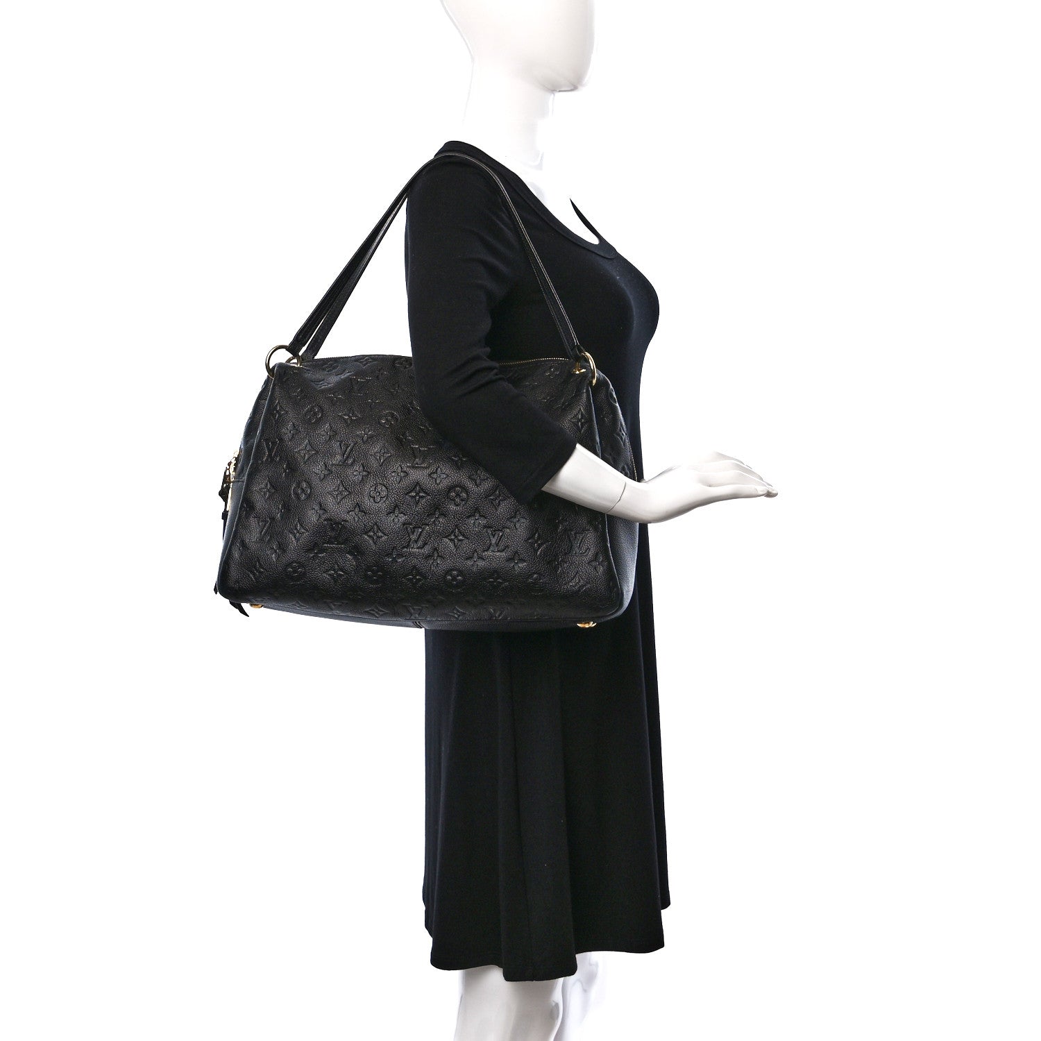 Louis Vuitton Empreinte Ponthieu MM Black 2 of 8