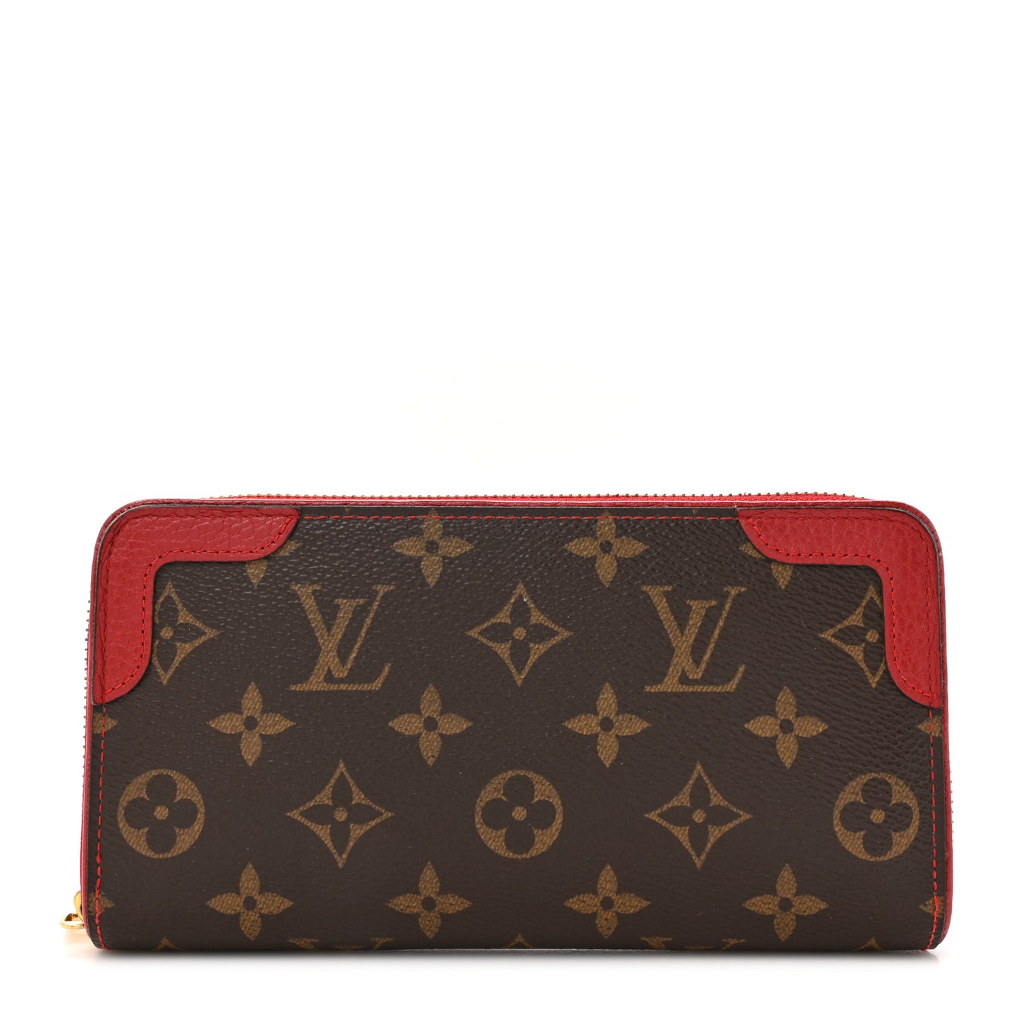Monogram Retiro Zippy Wallet Cherry