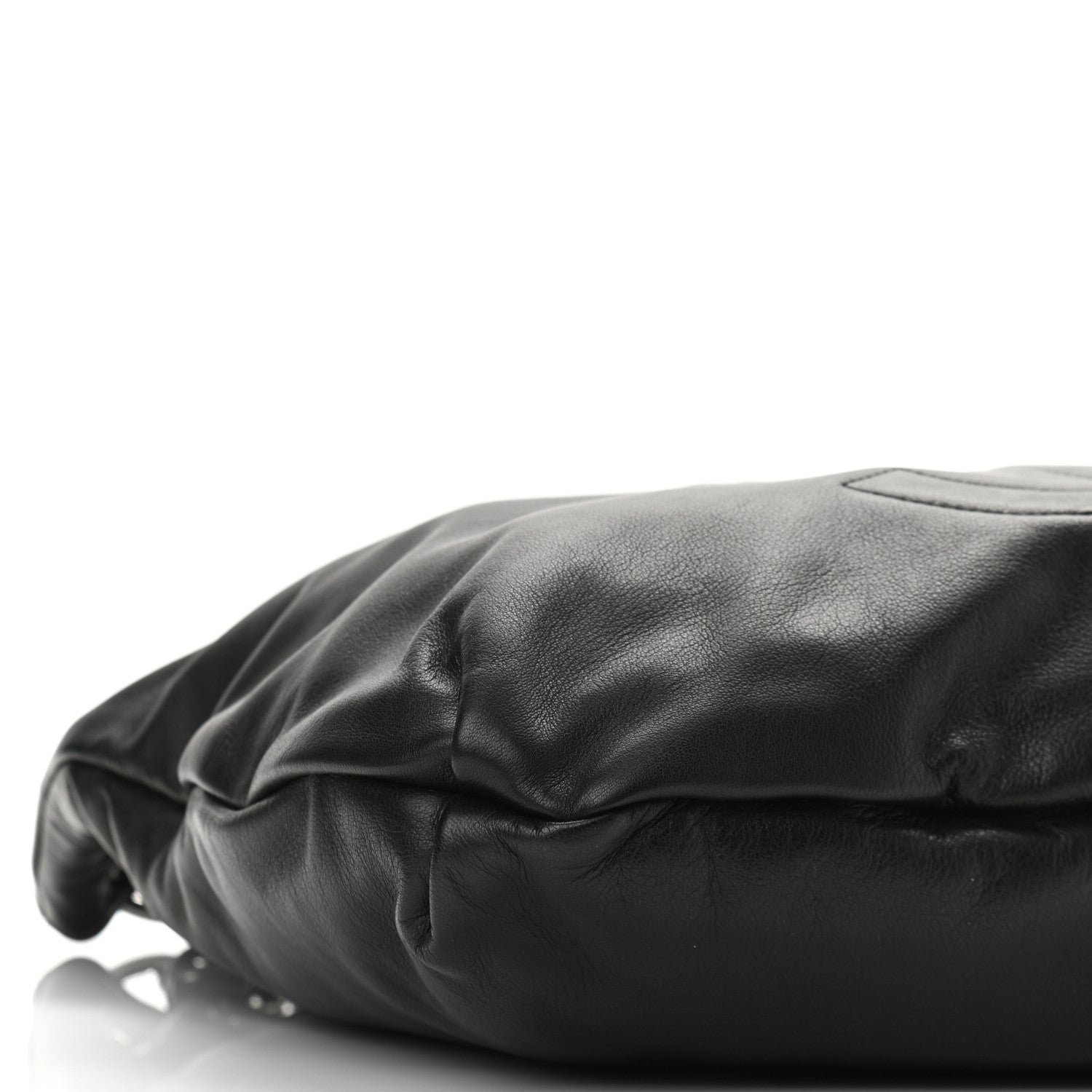 Chanel Lambskin Large Soft and Chain Hobo Black 9 of 10