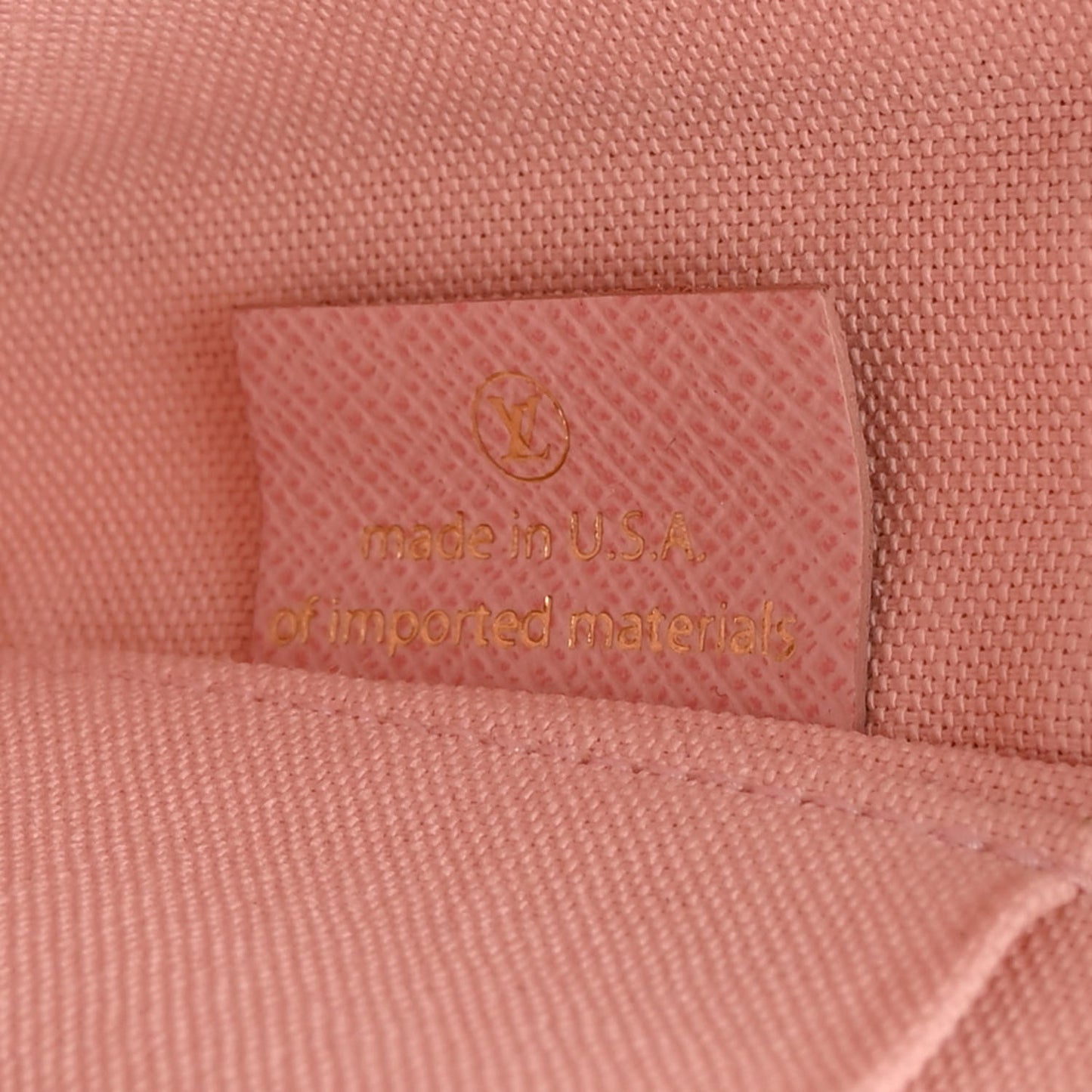 Damier Azur Pochette Felicie Chain Wallet Rose Ballerine