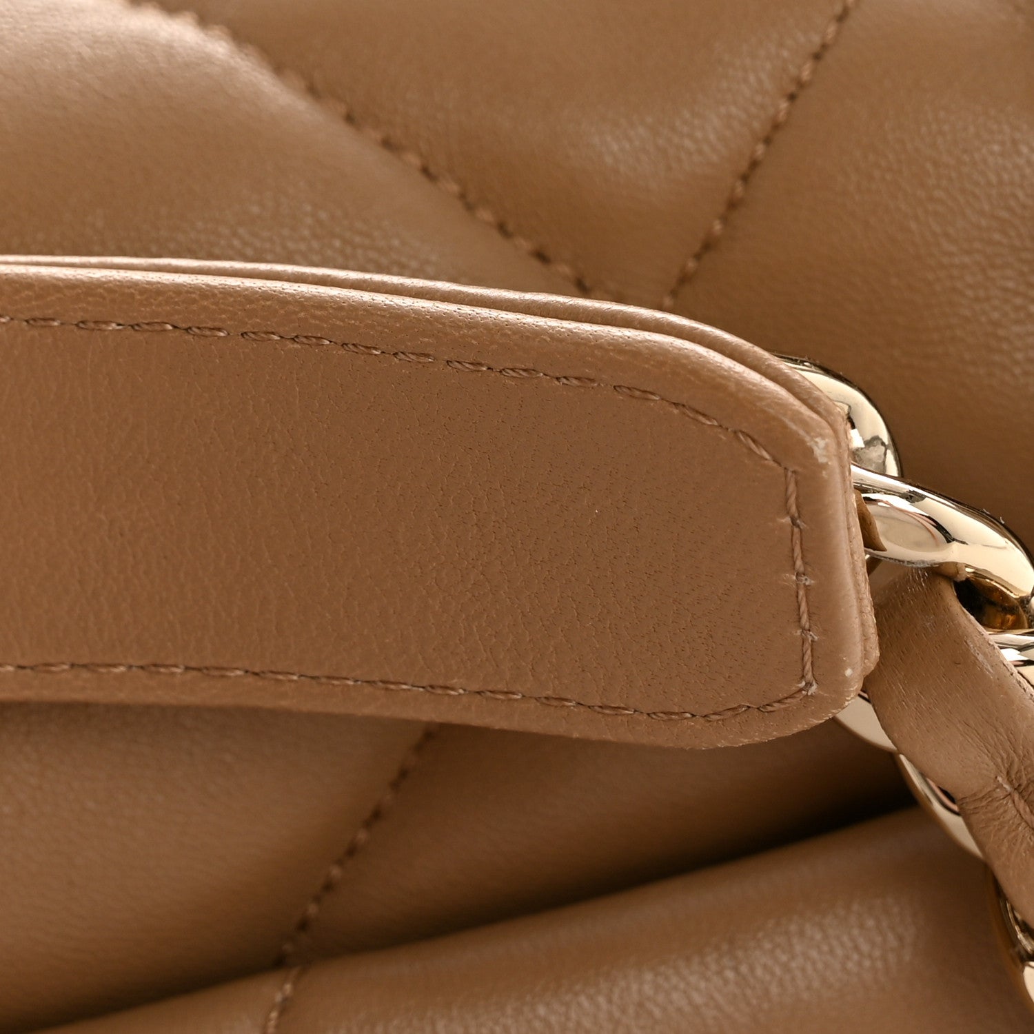 Chanel Lambskin Quilted Medium Chanel 19 Flap Beige 12 of 13