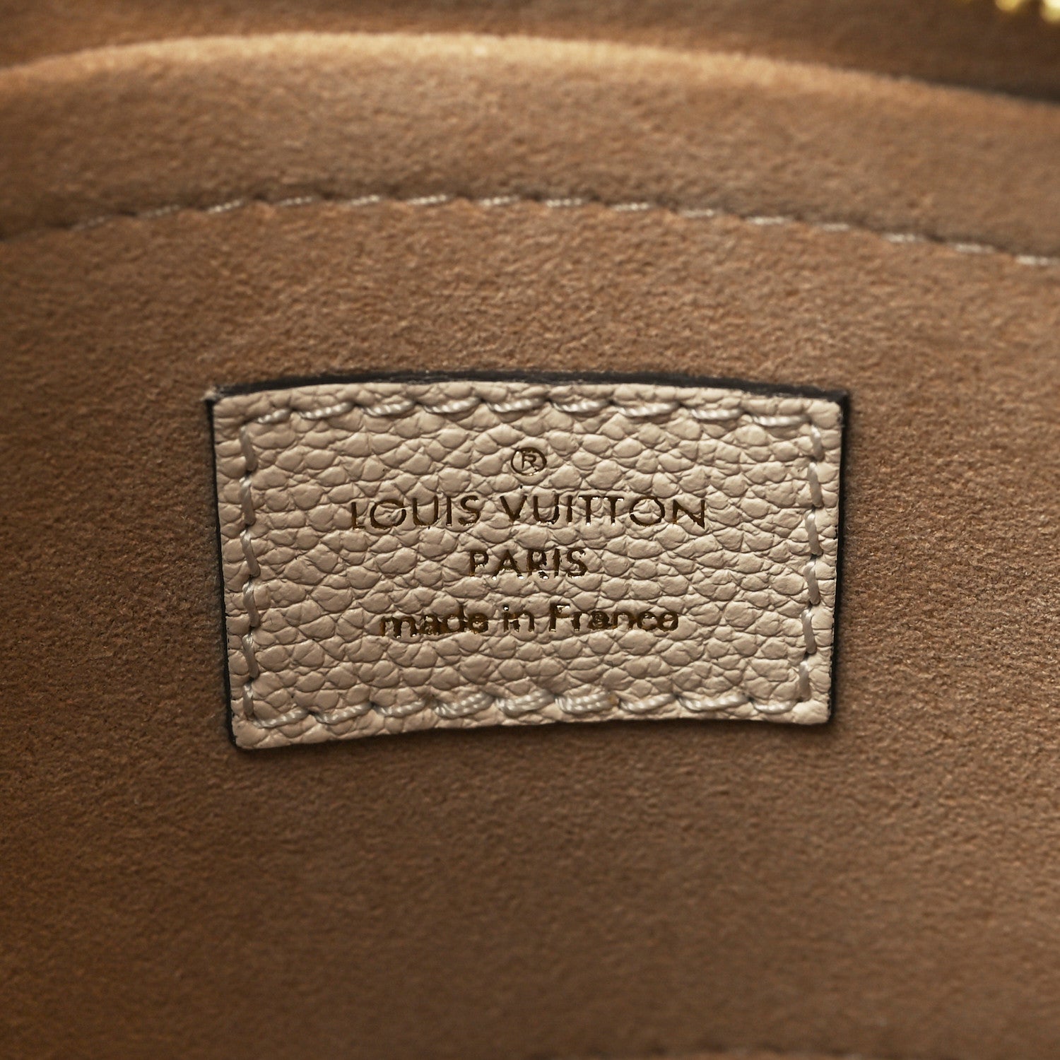 Louis Vuitton Empreinte Monogram Giant Bagatelle NM Creme 6 of 8
