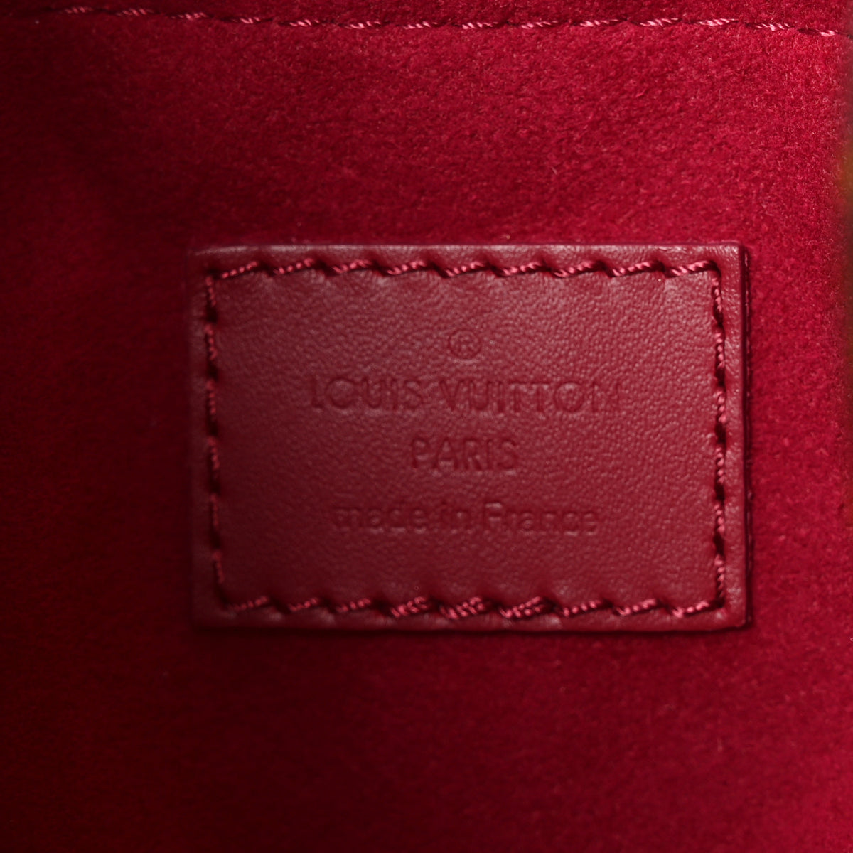 Monogram Pouch Noe Fuchsia