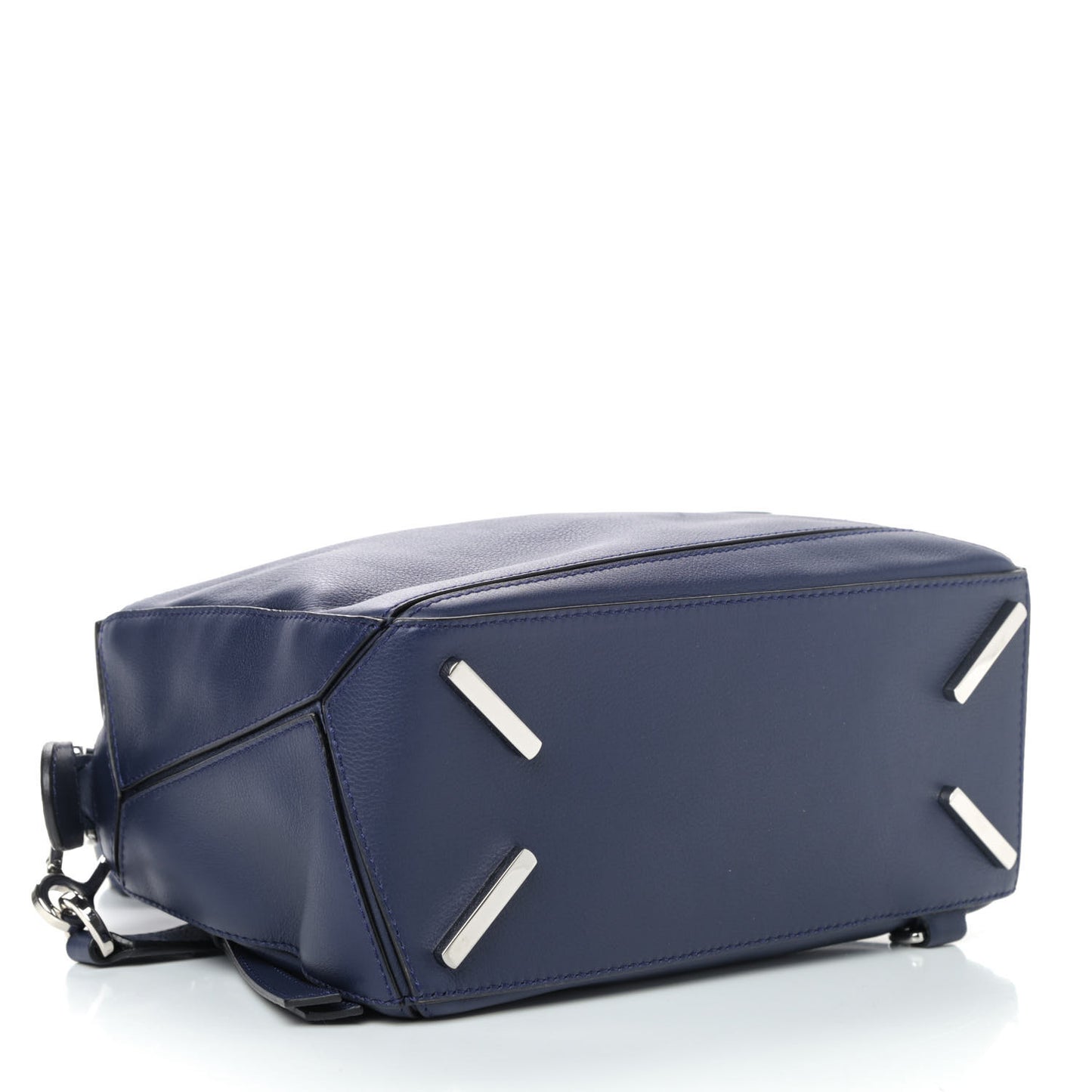 Calfskin Small Puzzle Bag Marine