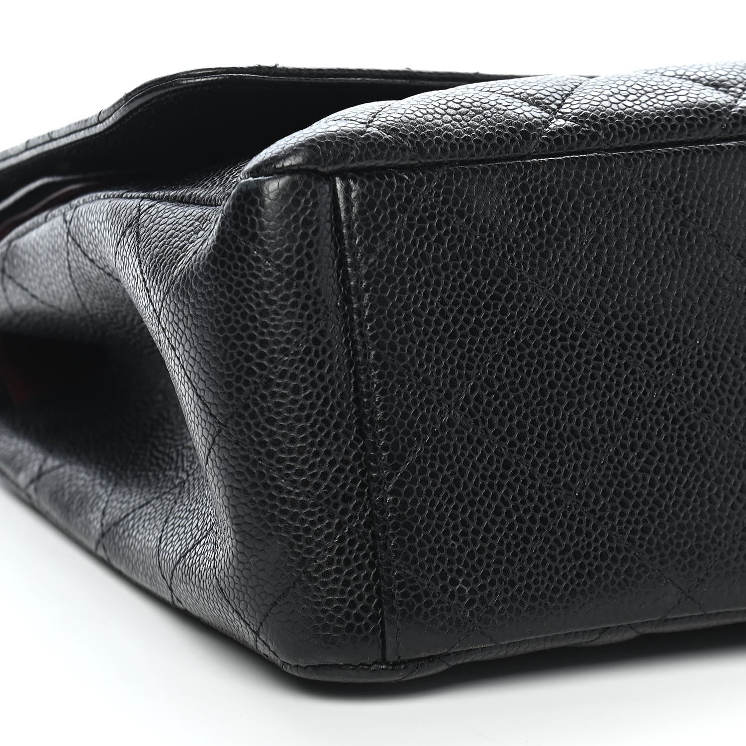 Chanel Caviar Quilted Maxi Double Flap Black 8 of 12
