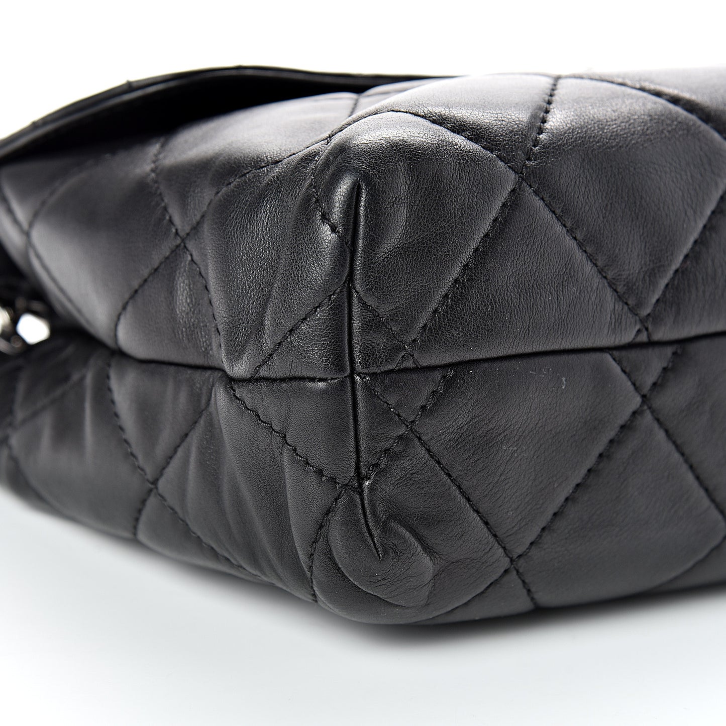 Calfskin Quilted In The Business Flap Bag Black
