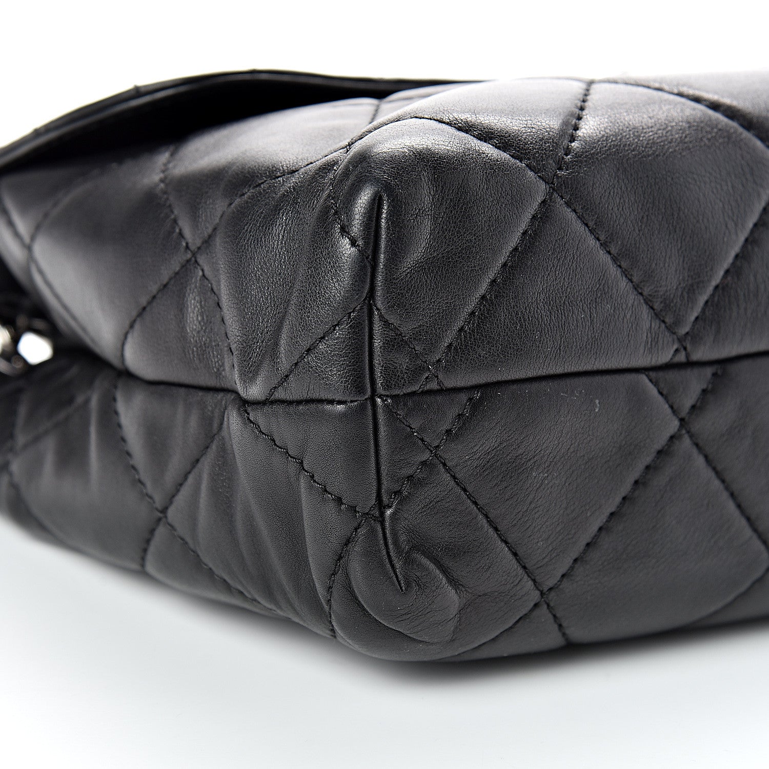 Chanel Calfskin Quilted In The Business Flap Bag Black 8 of 10