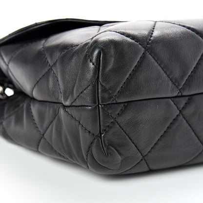 Chanel Calfskin Quilted In The Business Flap Bag Black 8 of 10