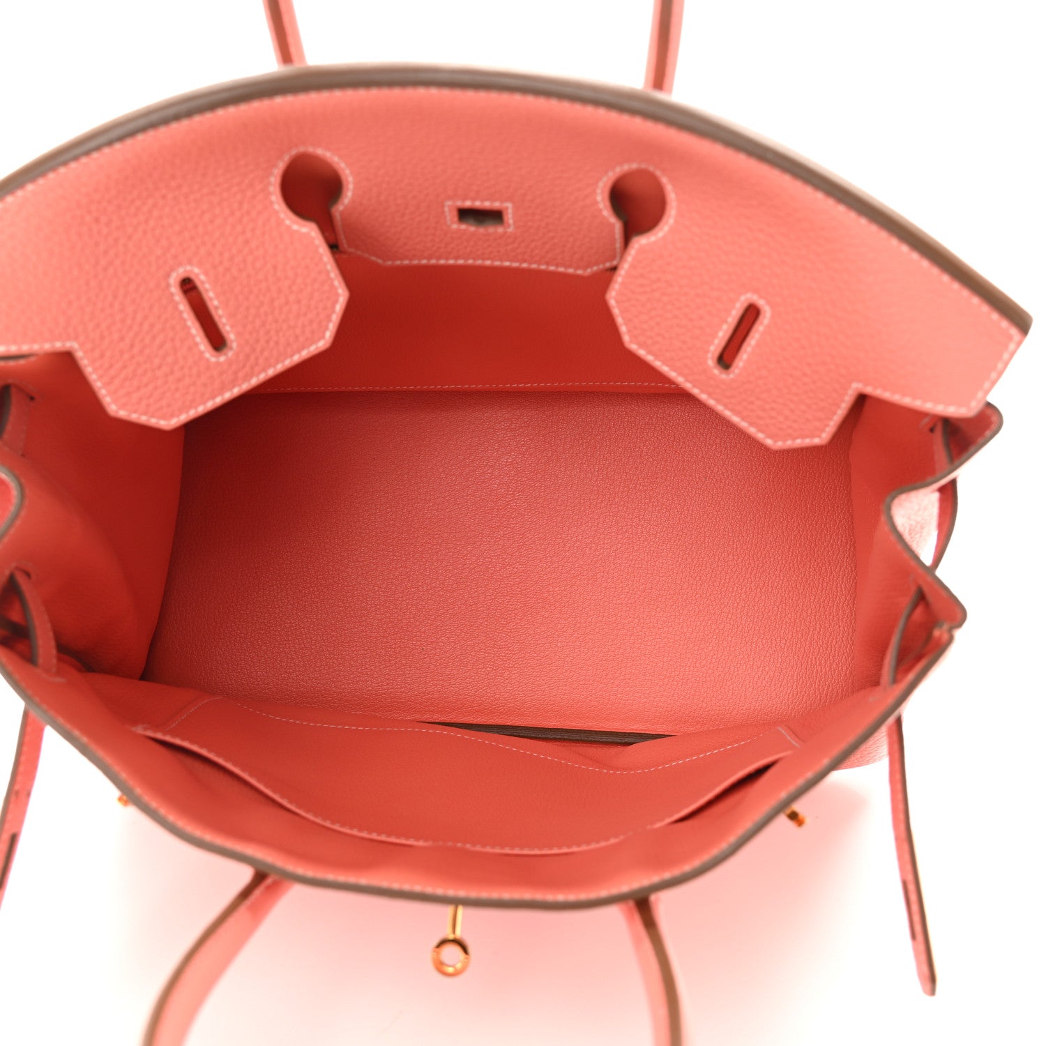Hermes Taurillon Clemence Birkin 35 Crevette 5 of 11
