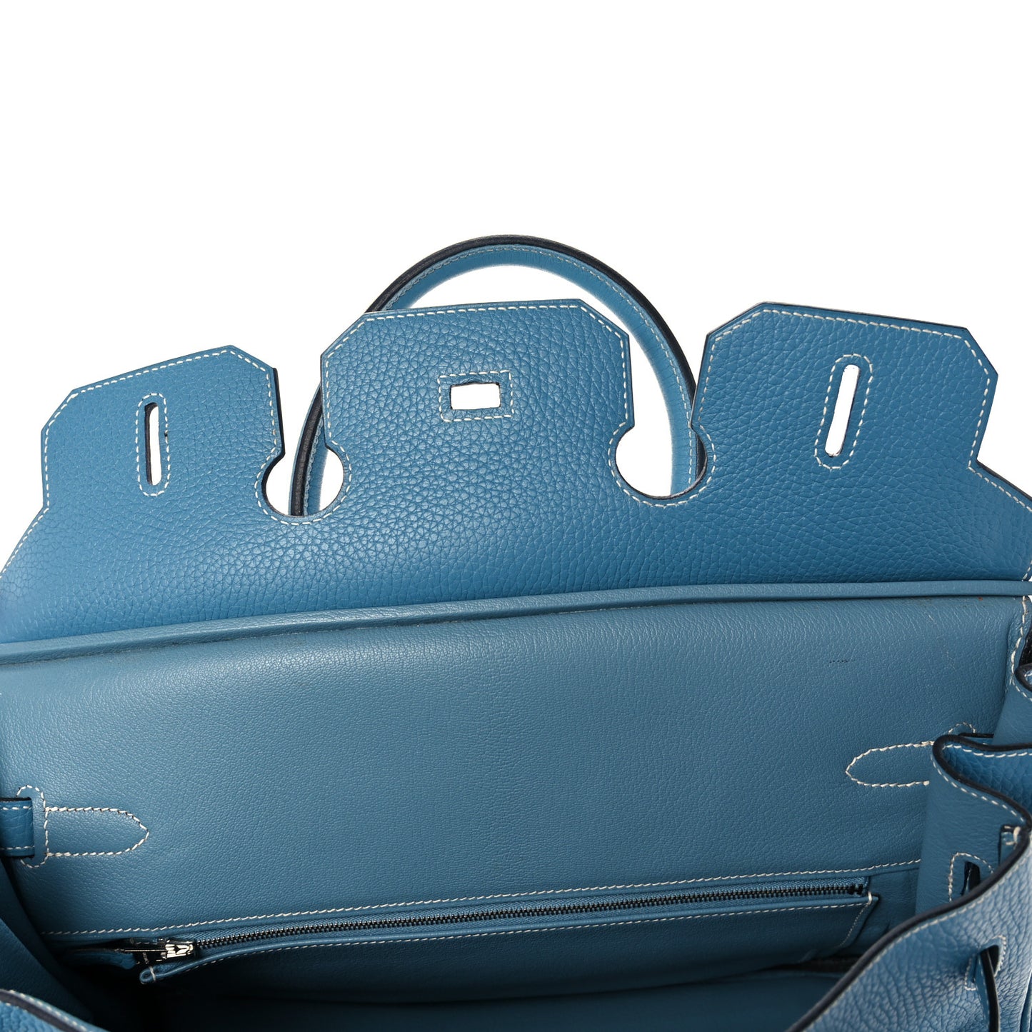 Togo Birkin 35 Blue Jean