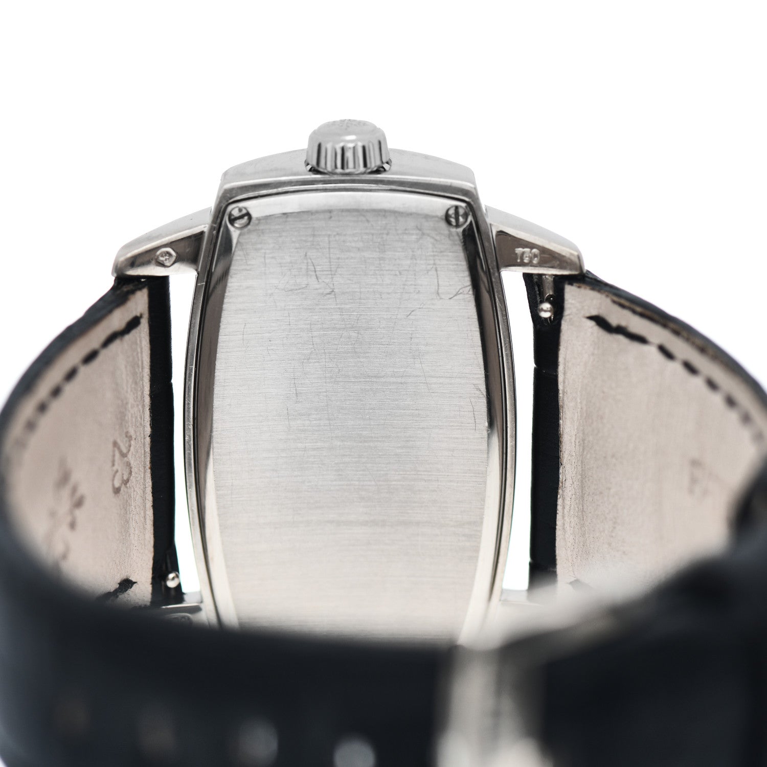 Patek Philippe 18K White Gold Alligator Mother of Pearl 37mm Gondolo Gemma Quartz Watch 4980G-001 4 of 4