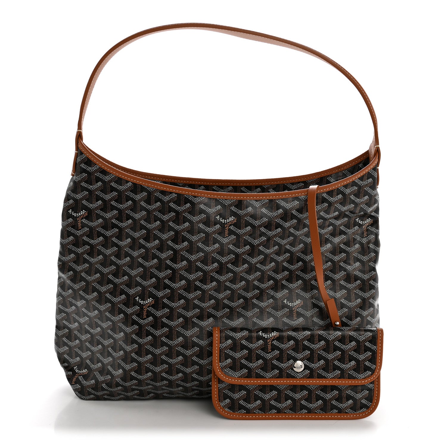 Goyard Goyardine Boheme Hobo Black Gold 3 of 10