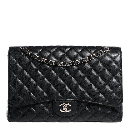 Chanel Caviar Quilted Maxi Single Flap Black 1 of 8
