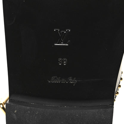 Louis Vuitton Monogram Paseo Flat Comfort Sandals 39 Black 6 of 8