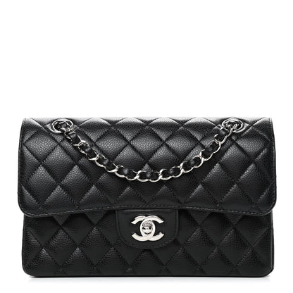 Chanel Caviar Quilted Small Double Flap Black 1 of 8