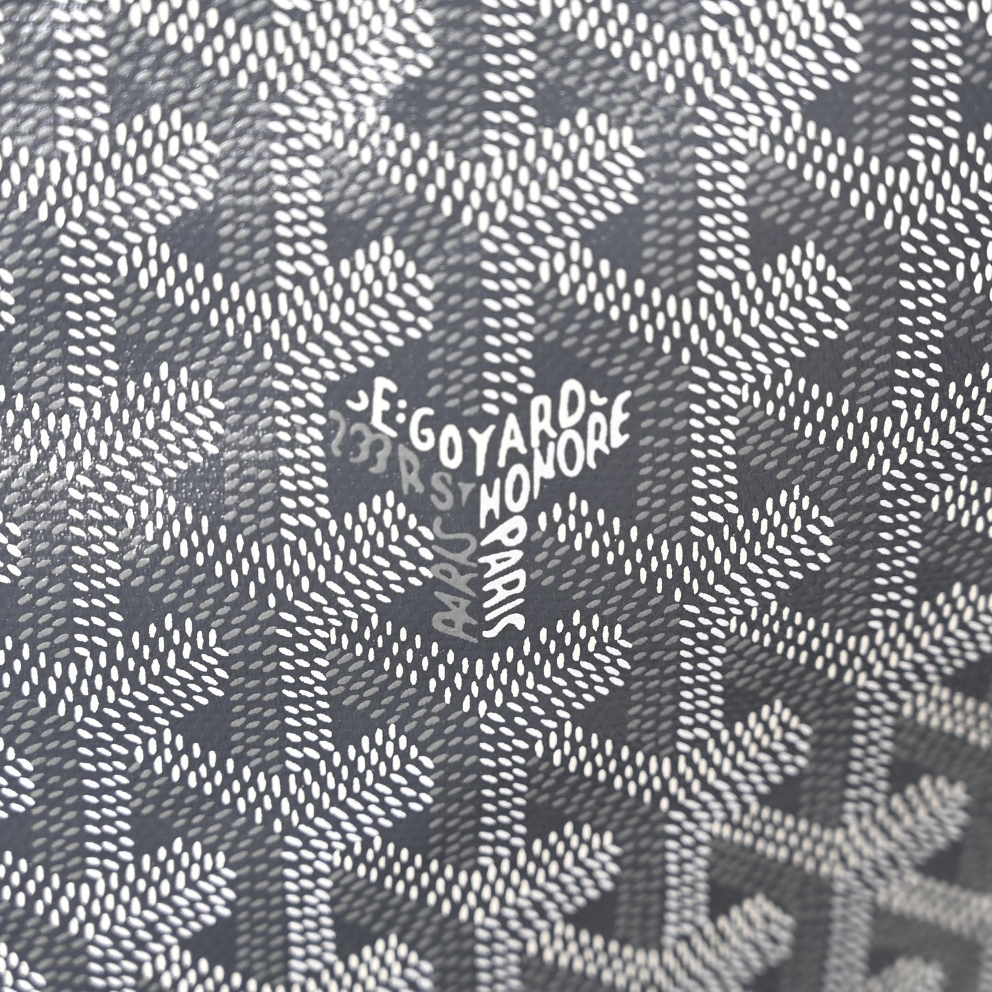 Goyardine Saint Leger Soft Briefcase Backpack Grey