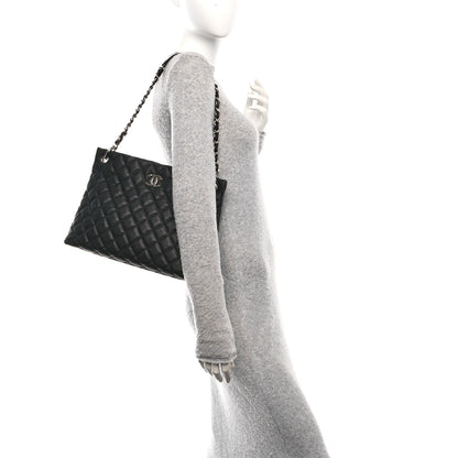 Chanel Caviar Quilted Easy Zip Tote Black 2 of 10