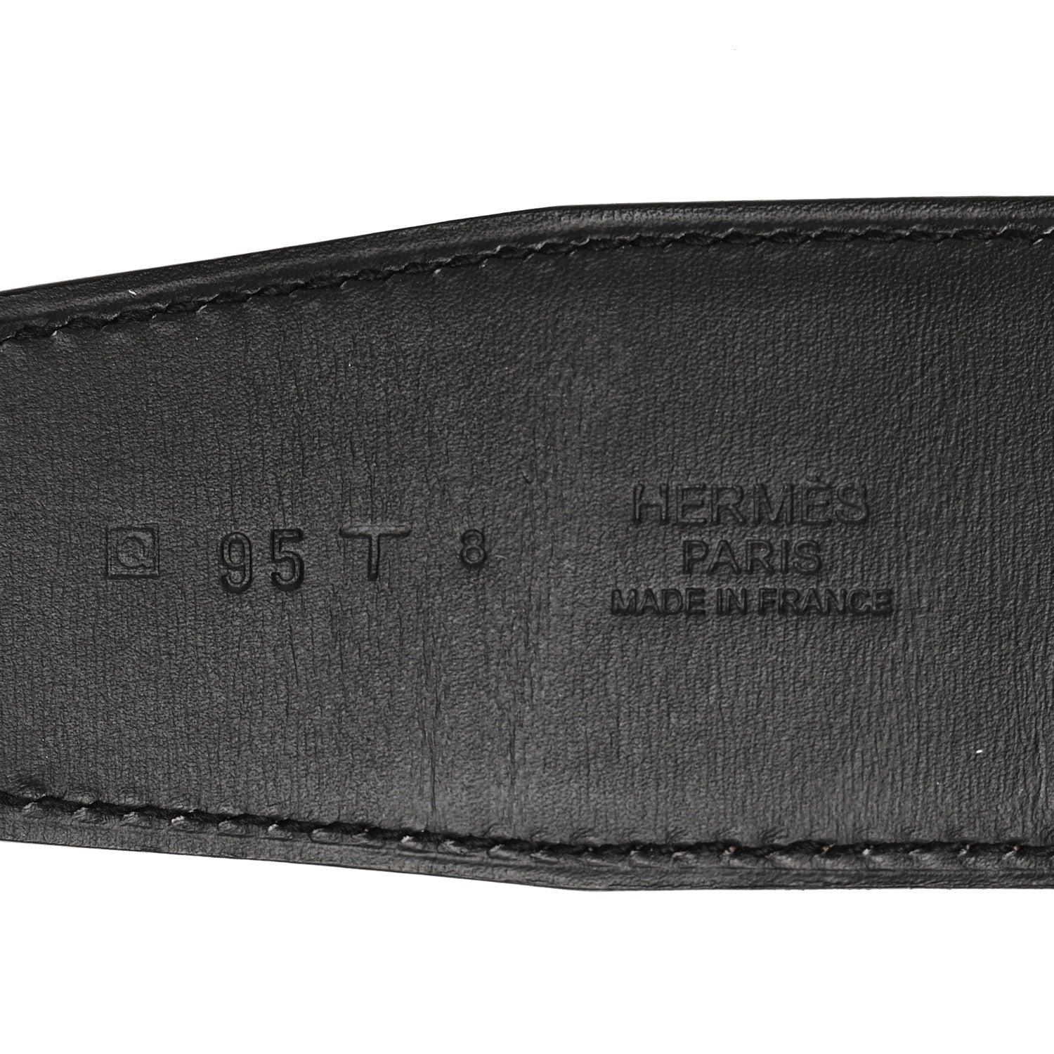 Hermes Epsom Box 42mm Constance Belt 95 38 Etain Black 5 of 7