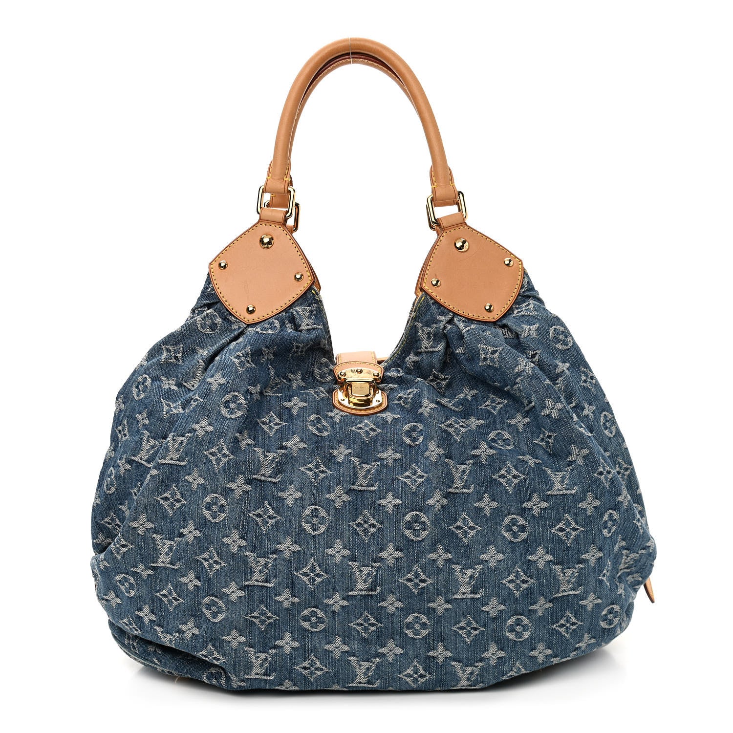 Louis Vuitton Denim Mahina XL Blue 1 of 10