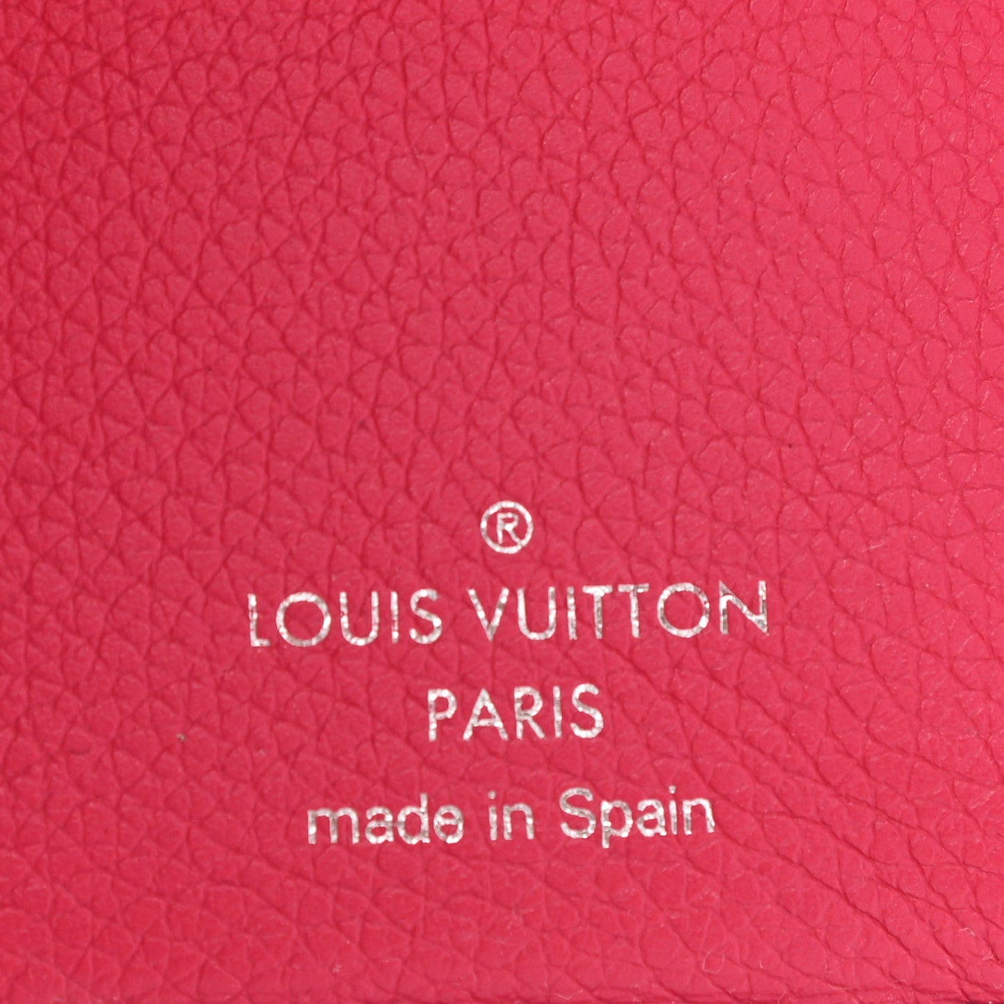 Calfskin Lockmini Wallet Hot Pink