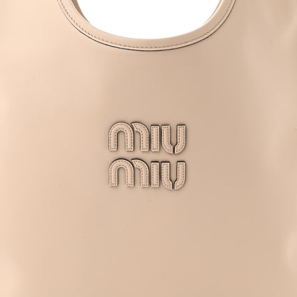 Miu Miu Nappa Ivy Bag Travertine Stone 8 of 10