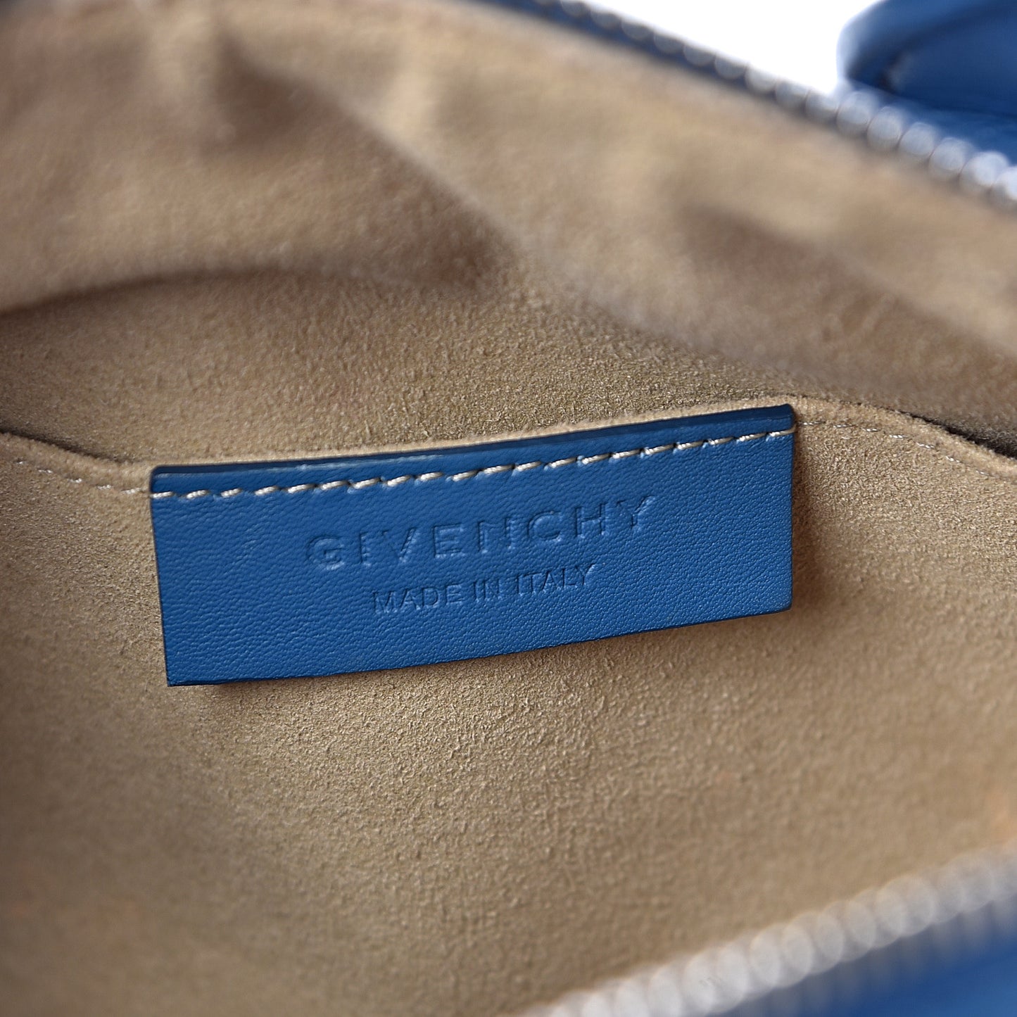 Calfskin Micro Lucrezia Blue