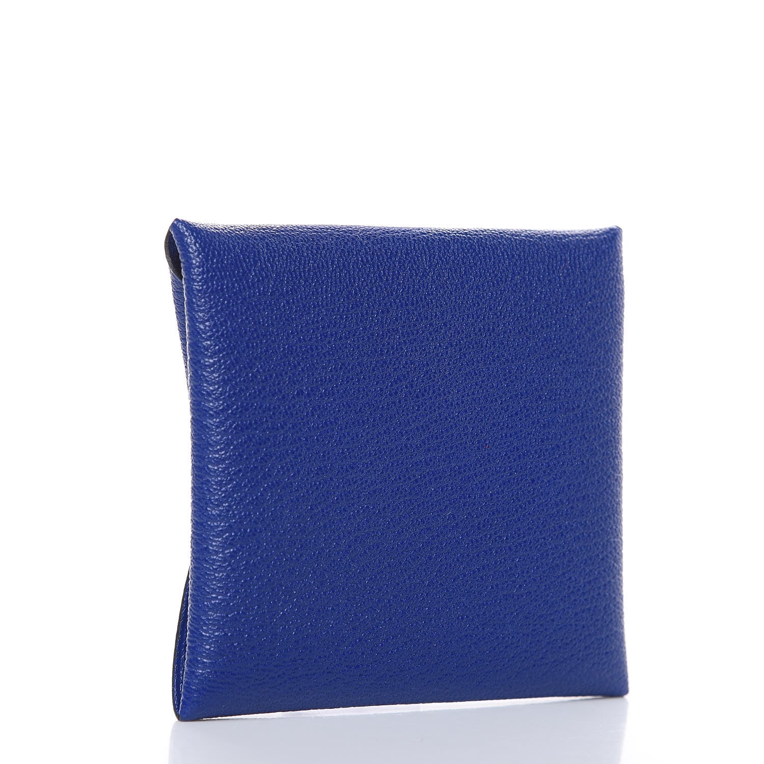 Hermes Chevre Mysore Bastia Coin Purse Bleu Electrique 3 of 7